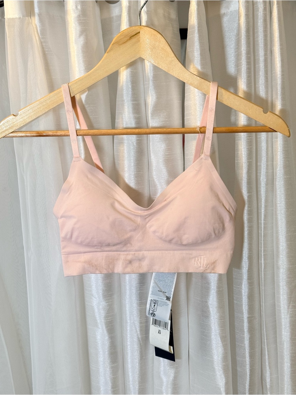 Luxe Blush Pink Seamless Comfort Bralette